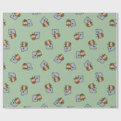 Beer van Bubble Tea en Koala Cadeaupapier (Vlak)