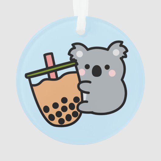Beer van Bubble Tea en Koala Ornament (achterkant)