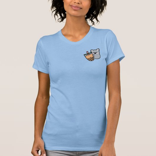 Beer van Bubble Tea en Koala T-shirt (Voorkant)