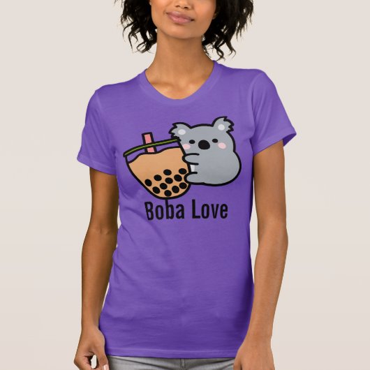 Beer van Bubble Tea en Koala T-shirt (Voorkant)