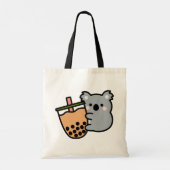 Beer van Bubble Tea en Koala Tote Bag (Achterkant)