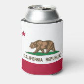 Beer van Californië: Cali Golden State Blikjeskoeler (Blikje Achterkant)