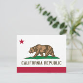 Beer van Californië: Cali Golden State Briefkaart (Staand voorkant)