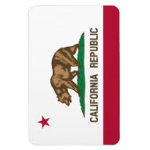 Beer van Californië: Cali Golden State Magneet (Verticaal)