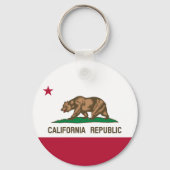 Beer van Californië: Cali Golden State Sleutelhanger (Achterkant)