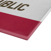 Beer van Californië: Cali Golden State Snijplank (Hoek)