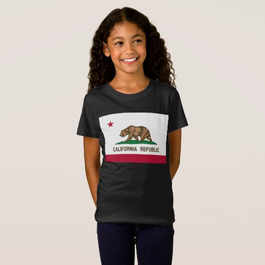 Beer van Californië: Cali Golden State T-shirt (Voorkant volledig)