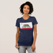 Beer van Californië: Cali Golden State T-shirt (Voorkant volledig)