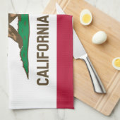 Beer van Californië: Cali Golden State Theedoek (Quarter Fold)