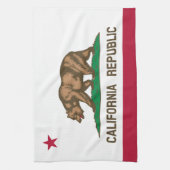 Beer van Californië: Cali Golden State Theedoek (Verticaal)