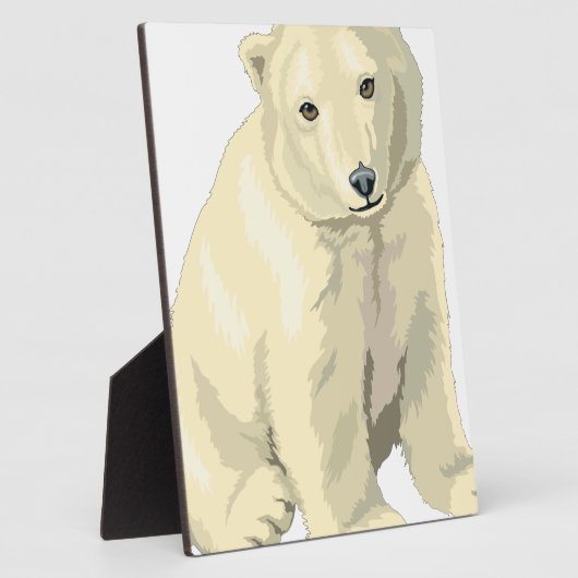 Beer van Cudly Polar Fotoplaat (Zijkant)