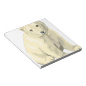 Beer van Cudly Polar Notitieblok (Schuin)