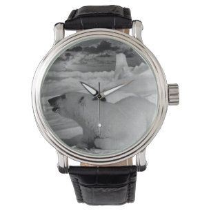 beer van de Amerikaanse Alaska Horloge