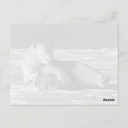  beer van de Amerikaanse Alaska-moeder Briefkaart (Achterkant)