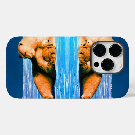  beer van de Amerikaanse Alaska-moeder Case-Mate iPhone Case (Achterkant (horizontaal))