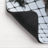 Beer van de kat op Sunset Mousepad Muismat (Hoek)