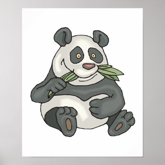 beer van de kleine panda poster (Voorkant)