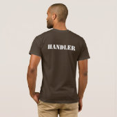 Beer van de militaire dienst t-shirt (Achterkant volledig)