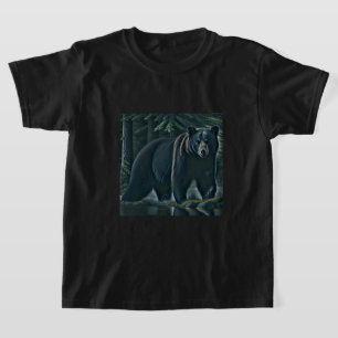Beer van de Noordelijke Bossen (Majestic Black) T-shirt