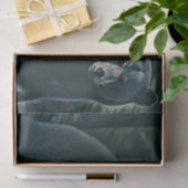 Beer van de Noordelijke Bossen (Majestic Black) Tissuepapier (Geschenk)