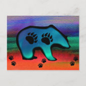 Beer van de noordelijke Lichten Briefkaart (Voorkant)