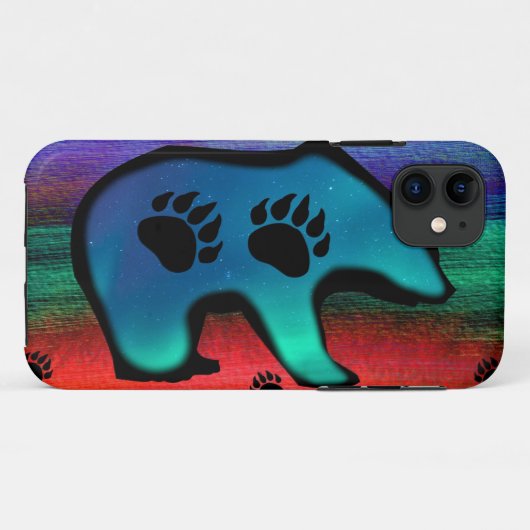 Beer van de noordelijke Lichten Case-Mate iPhone Case (Achterkant (horizontaal))