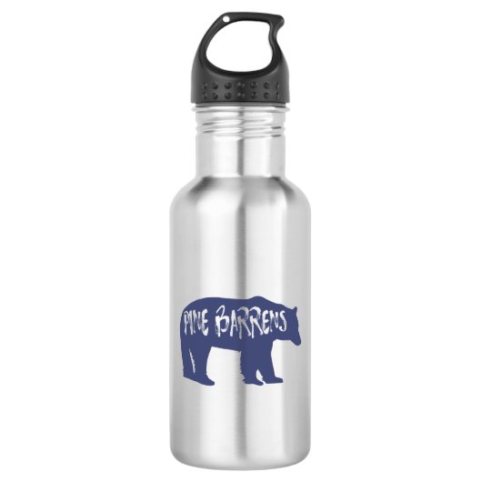 Beer van de Pine Barrens Waterfles (Voorkant)