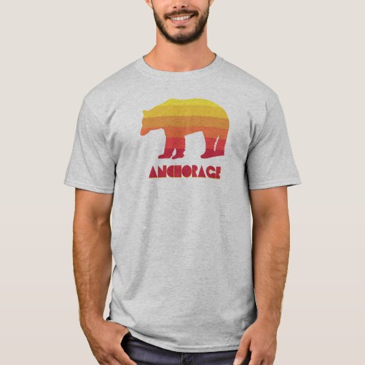 Beer van de regenboog van de Anchorage Alaska T-shirt (Voorkant)