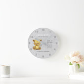 Beer van de Waterverf van de Baby Ronde Klok (Huis)