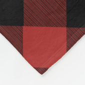 Beer van de Waterverf van de Buffalo Gepersonalise Fleece Deken (Hoek)