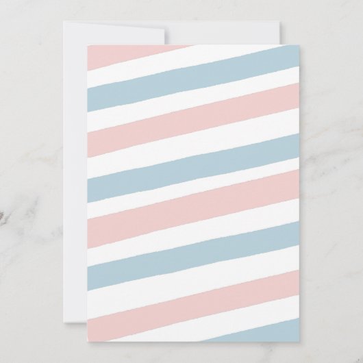 Beer van de winter kaart (Achterkant)