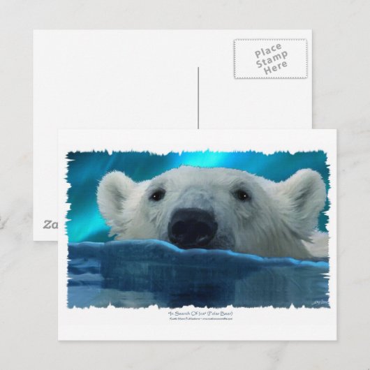 BEER VAN DE ZWEMMERING BRIEFKAART (Voorkant / Achterkant)