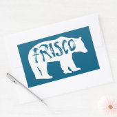Beer van Frisco Colorado Rechthoekige Sticker (Envelop)
