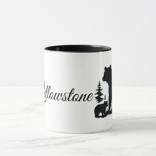 Beer van geelsteen mok (Midden)