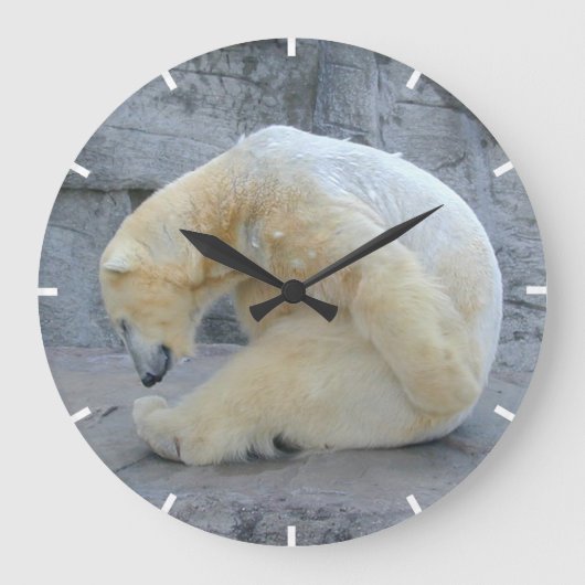 Beer van getired poar grote klok (Voorkant)