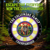 Beer van Grizzly Forest Focus Dartbord