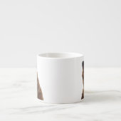 Beer van grizzly - Schilderen in acryl Espresso Kop (Voorkant)