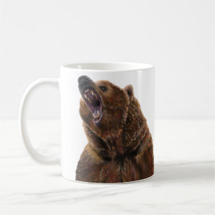 Beer van grizzly - Schilderen in acryl Koffiemok