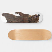 Beer van grizzly - Schilderen in acryl Persoonlijk Skateboard (Horizontaal)