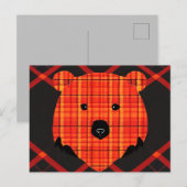 Beer van het boekje van het kleine speldenboekje briefkaart (Voorkant / Achterkant)