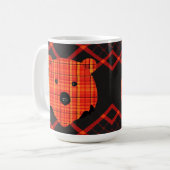 Beer van het boekje van het kleine speldenboekje koffiemok (Voorkant links)