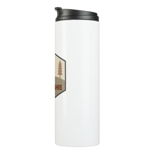 Beer van het Caribou-Targhee National Forest Thermosbeker (Geroteerd rechts)