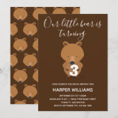 Beer van het Kind van de dieren Kaart (Voorkant / Achterkant)