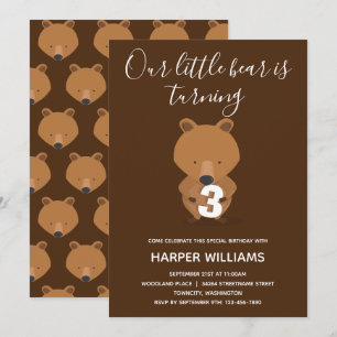 Beer van het Kind van de dieren Kaart