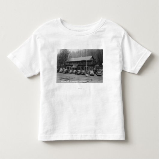 Beer van het Nationaal Park Yosemite Creek Lodge Kinder Shirts (Voorkant)