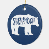 Beer van het nationale park Shenandoah Keramisch Ornament (Links)
