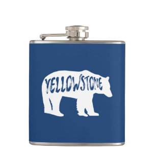 Beer van het nationale park van Yellowstone Heupfles