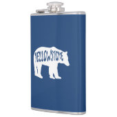 Beer van het nationale park van Yellowstone Heupfles (Links)