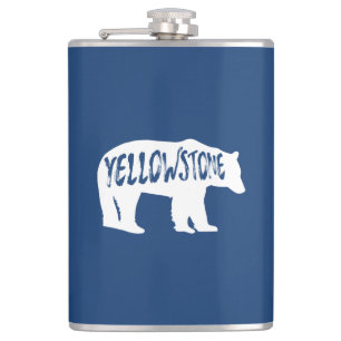 Beer van het nationale park van Yellowstone Heupfles