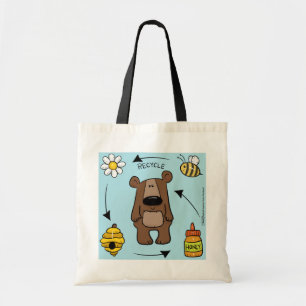 Beer van honing - De recycleer Tote Bag